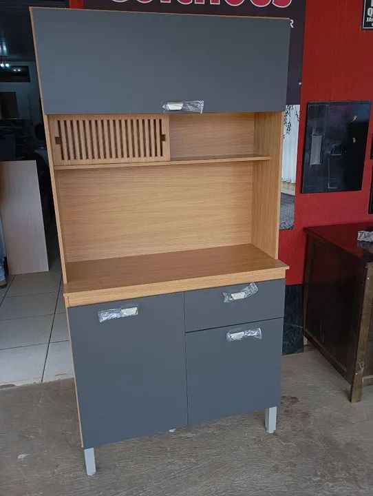 Armário de cozinha.