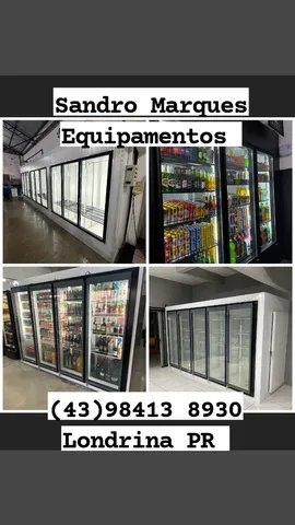 câmara fria expositora, estoque
