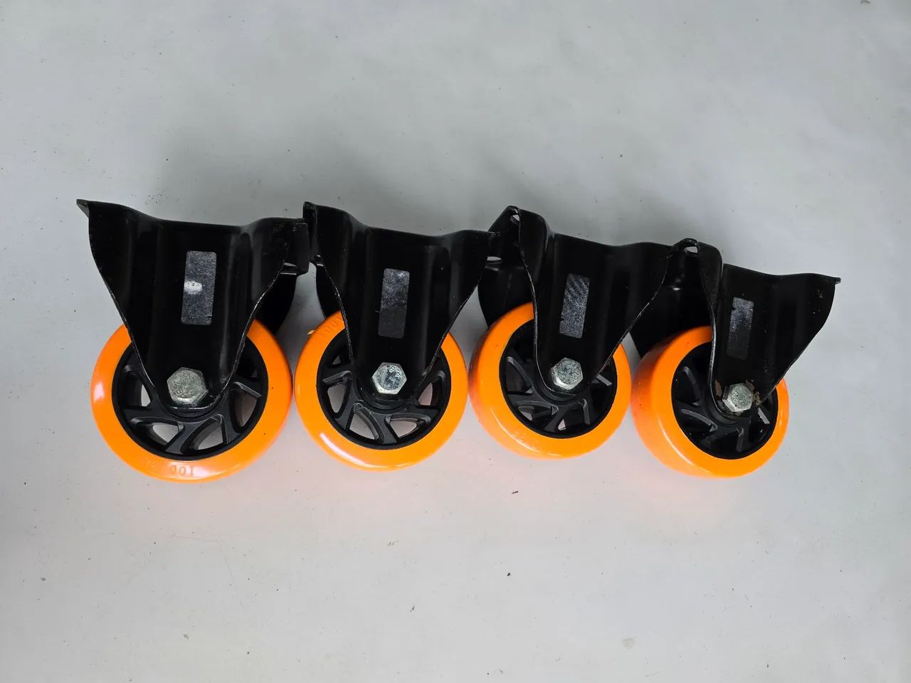 Kit rodizios Colson 100x38 - Foto 3