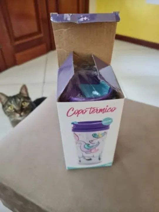 Copo Térmico Unicórnio - 200ml - Foto 5