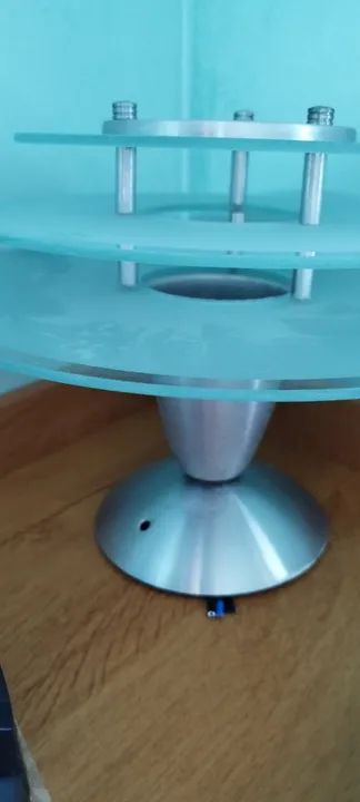 LUMINÁRIA DE TRÊS PRATOS 