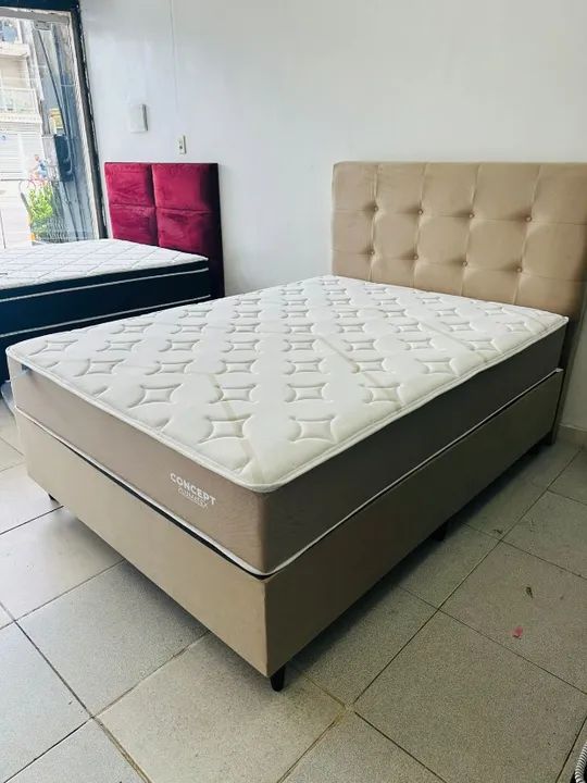 CAMA DE CASAL, MODELO CONCEPT MOLAS ENSACADAS  - Foto 2
