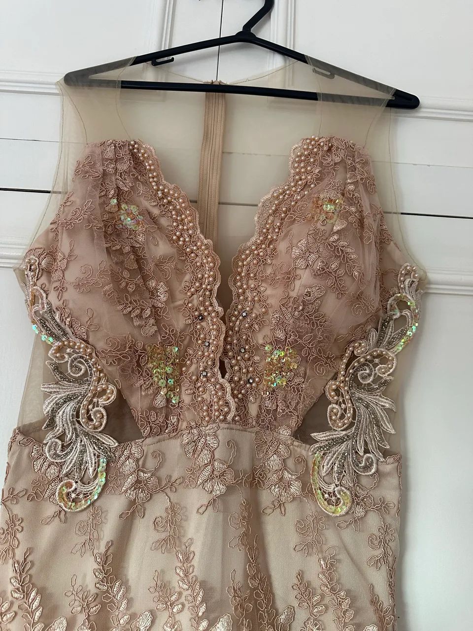 Vestido longo, bordado  - Foto 3