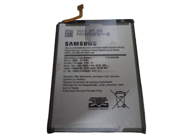bateria samsung a21s original mod eb-ba217aby
