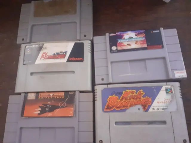 super nintendo com 5 jogos - Foto 3
