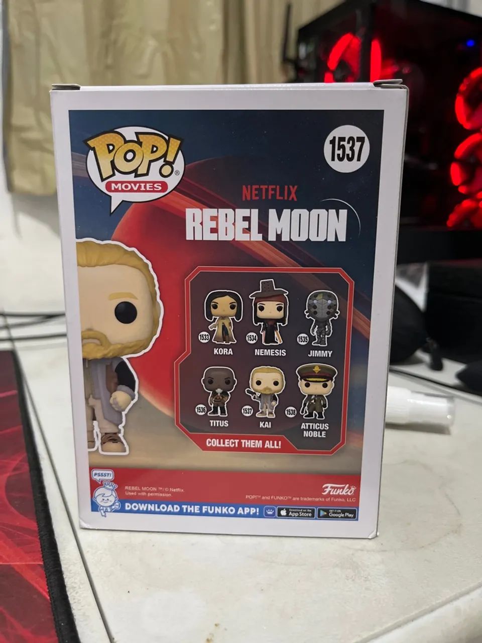 Funko Pop! Rebel Moon - Kai #1537 Novo - Foto 2