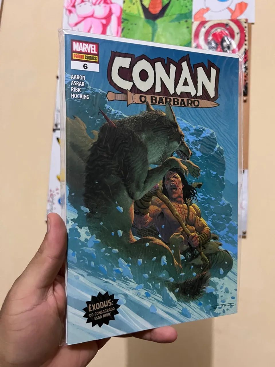 Conan o Bárbaro 1 ao 7 panini - Foto 6