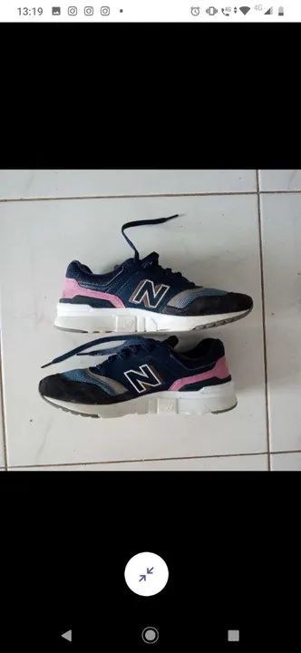 Tênis New Balance 997 H Azul - Foto 3