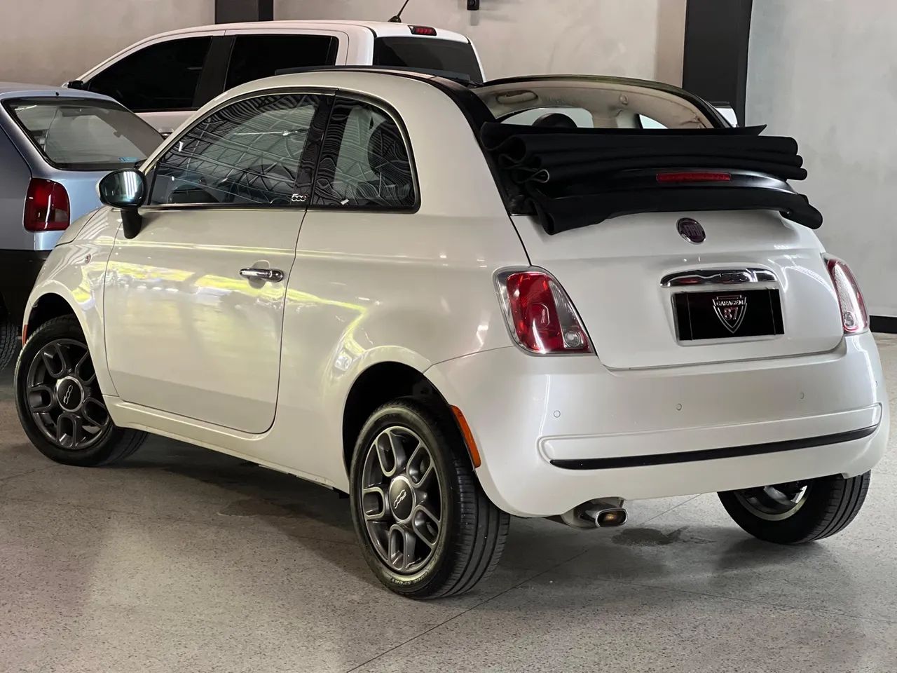 Fiat 500 Cabrio Dualogic Flex 1.4 8V 2015 - Foto 5