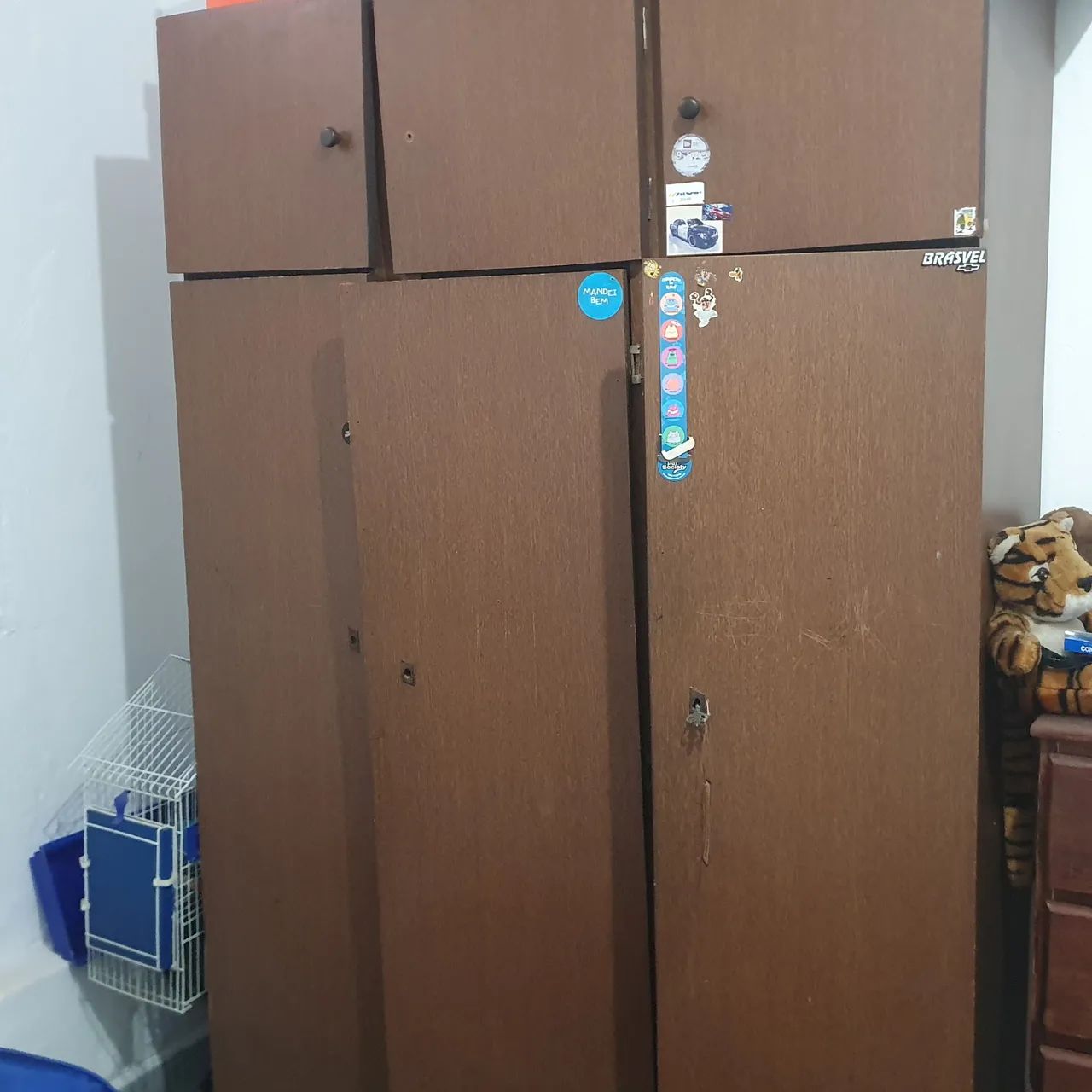 Guarda roupa + Cômoda - Leia o anúncio - Foto 2