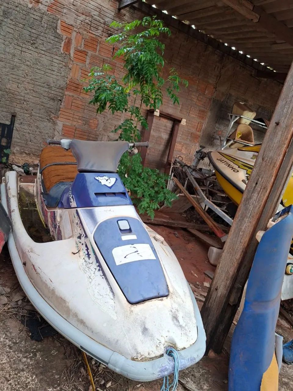 Casco de Jet Ski Kawasaki 750 - Casco + Turbina + Cabo de Direção - Ideal para Projeto - Foto 4