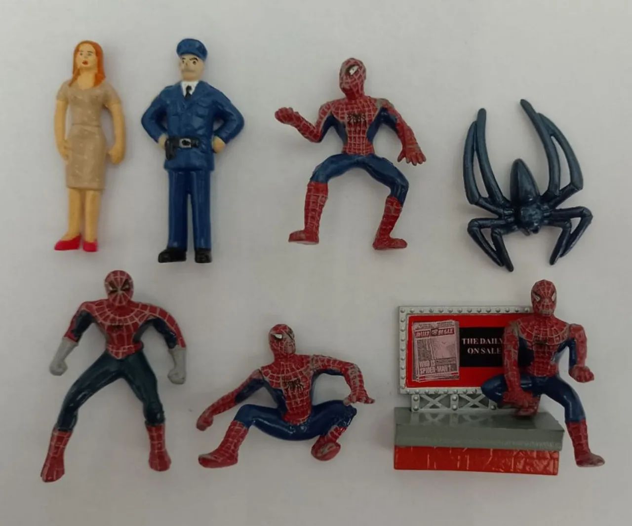 Miniaturas Colecionáveis do Homem-Aranha e Personagens