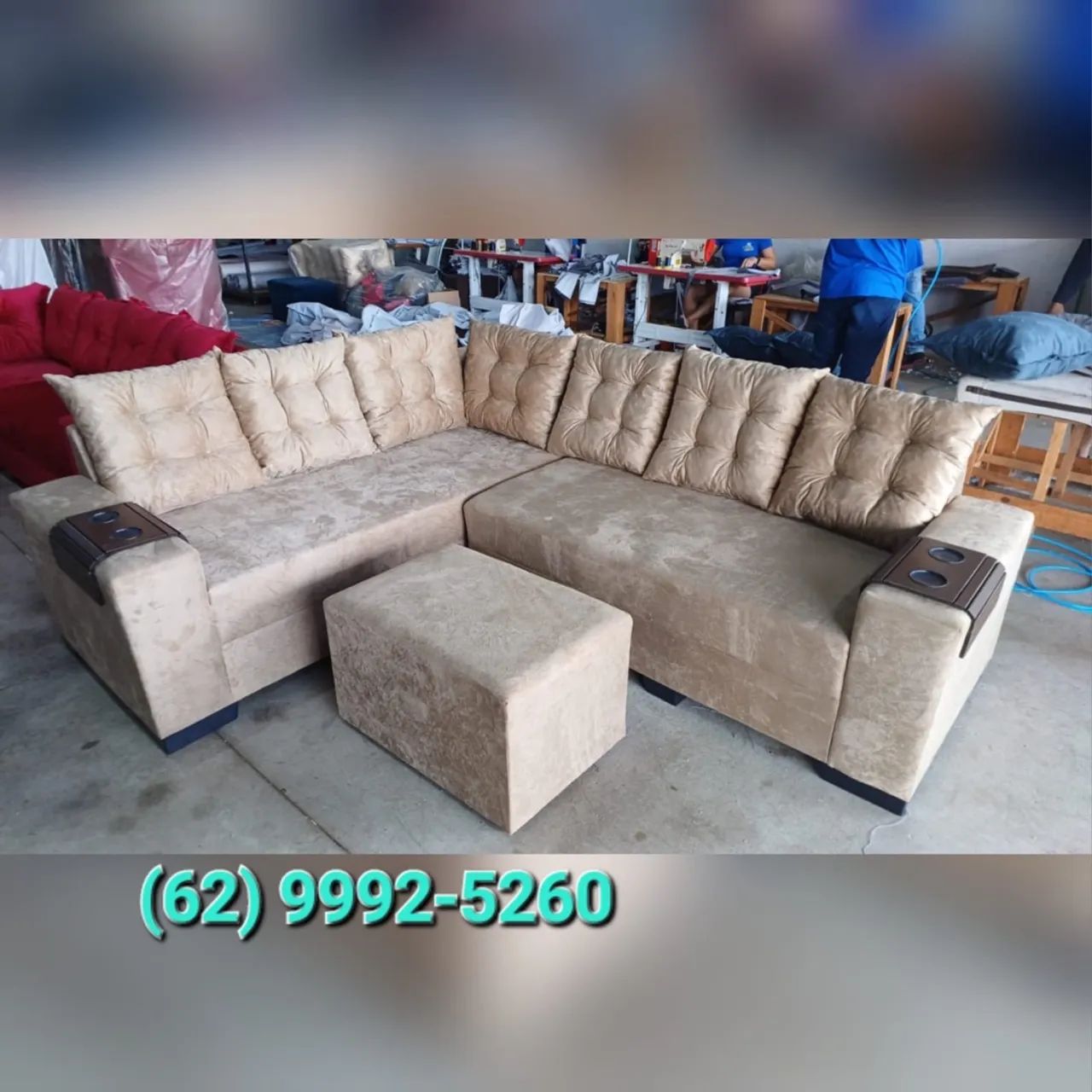 Sofá de canto ((///))