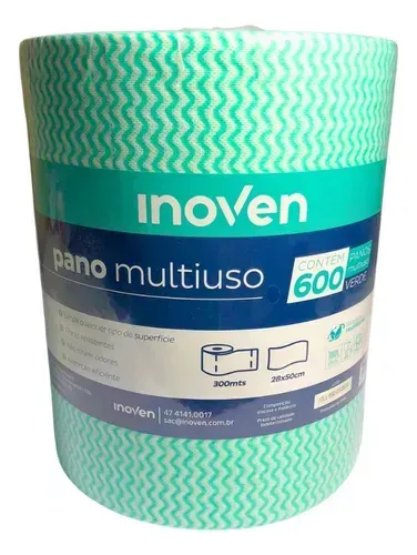 Pano Perfex Inoven - Azul/ Verde.