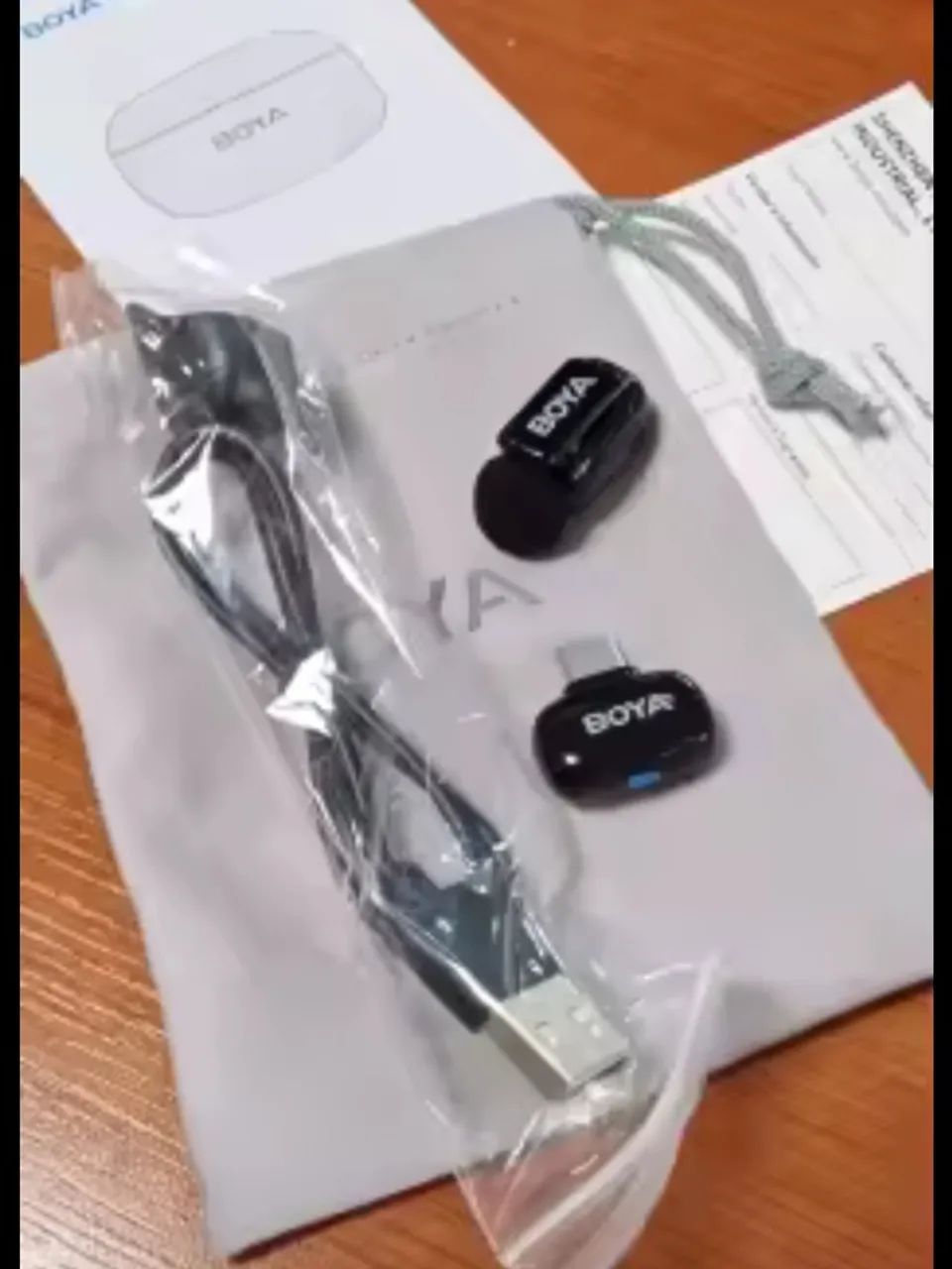 Microfone Boya Mini USB-C - Foto 4