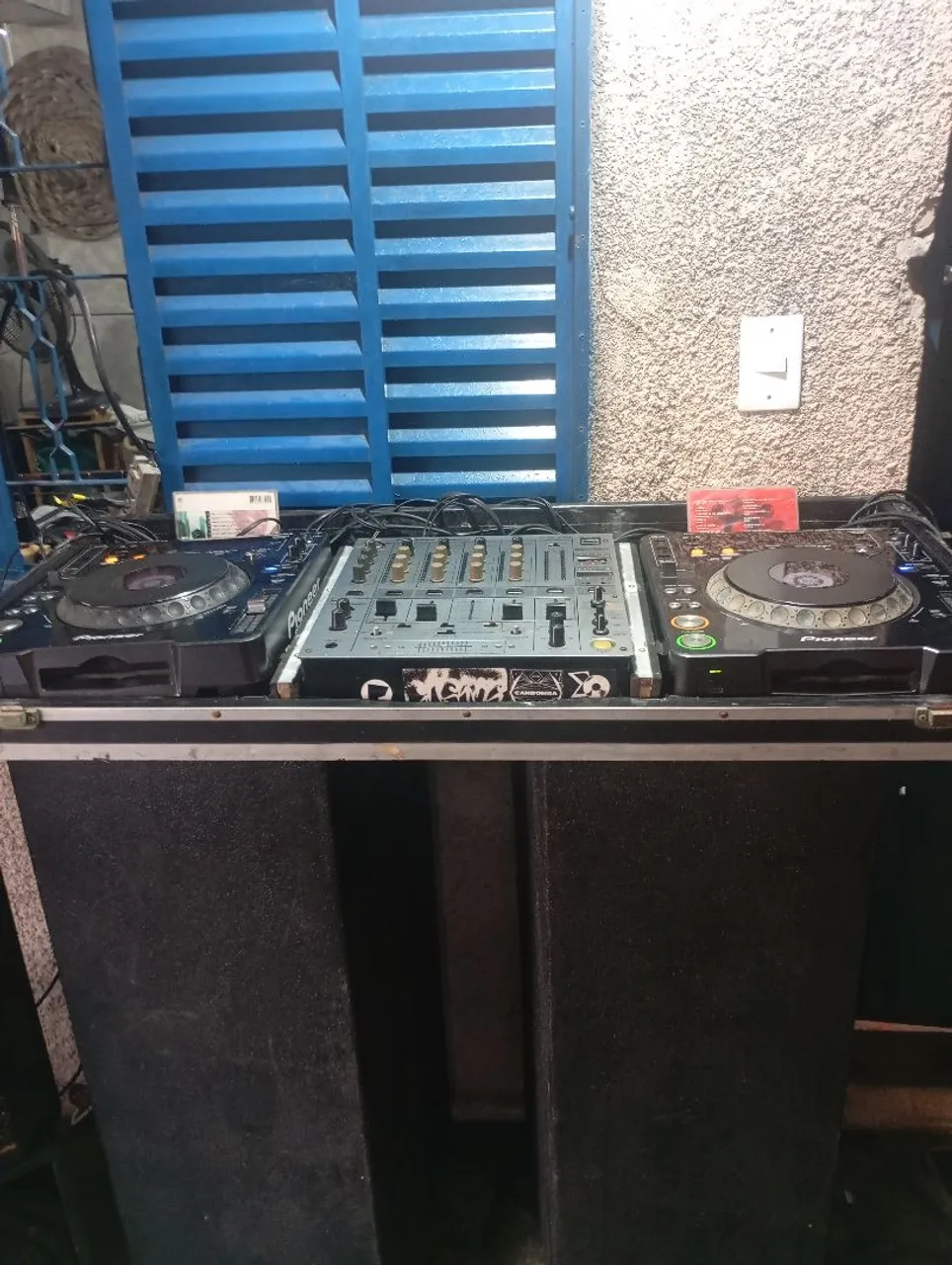 Equipamento DJ Completo Pioneer + Mixer