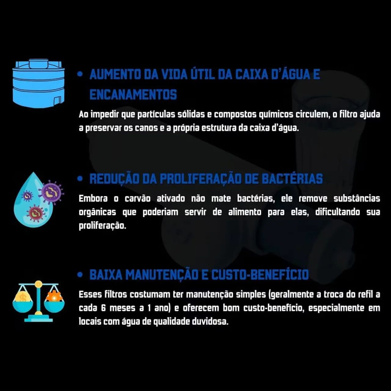 Filtro para Caixa d'água  - Foto 5