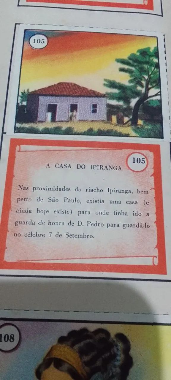  Aquarela Álbum figurinhas História do Brasil (Antigo) AQUARELA 1967 ,N°3 - Foto 3