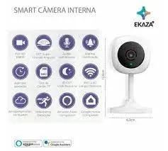 Câmera IP Alta Resolução Wireless Ekaza EKVZ-R4114 Alexa-pv25 - Foto 2