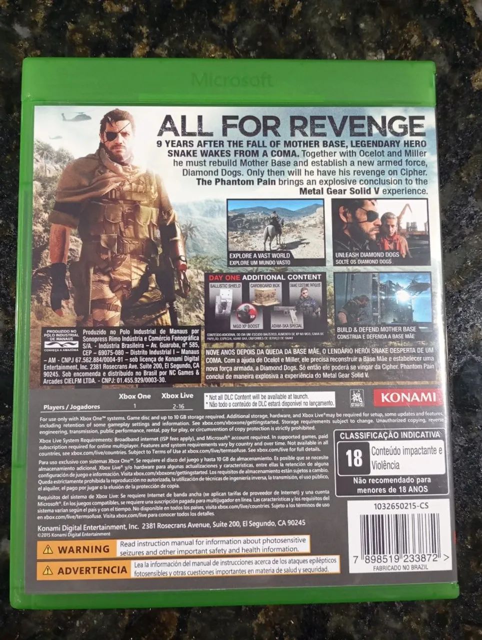 Metal Gear Solid V: The Phantom Pain - Xbox One - Foto 3