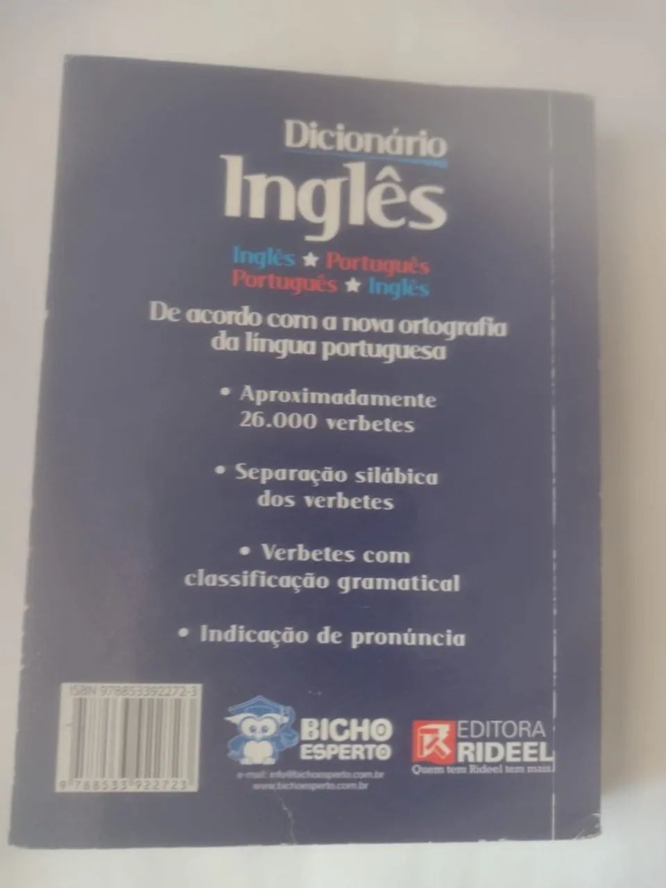 Mini Dicionário de 368 Páginas Inglês/Português & Português/Inglês - Foto 2