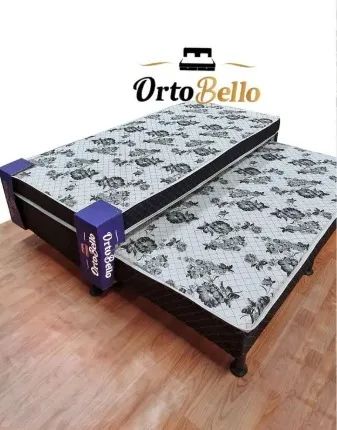 Box solteiro com cama auxiliar 