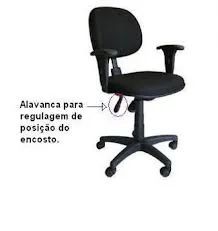 cadeira digitador  e diretor com sistema back system  - Foto 2