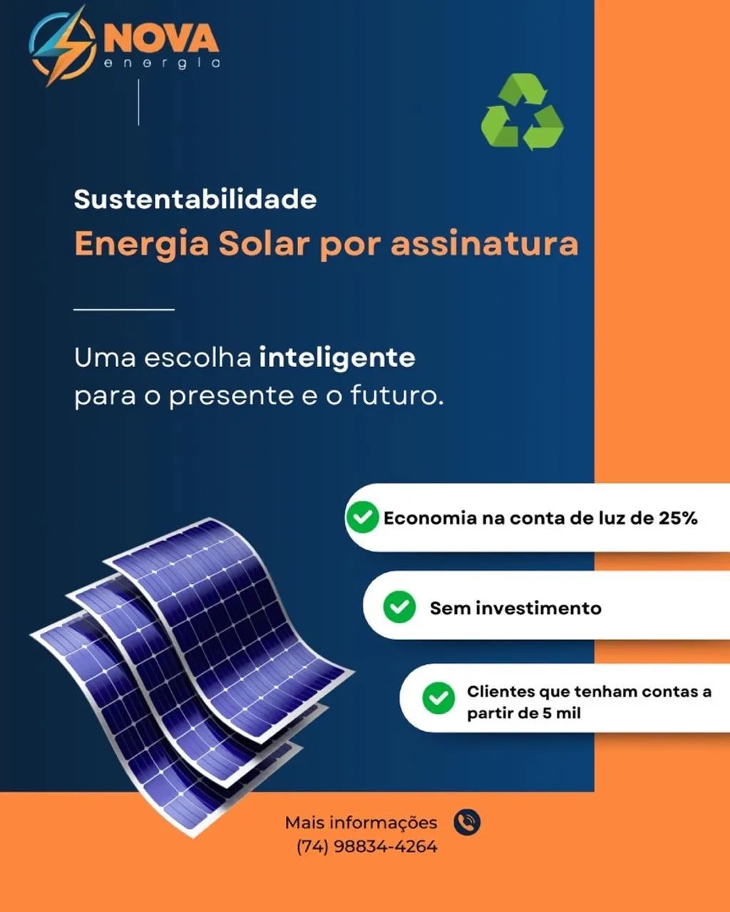 Energia Solar por assinatura: Economize na conta de luz!