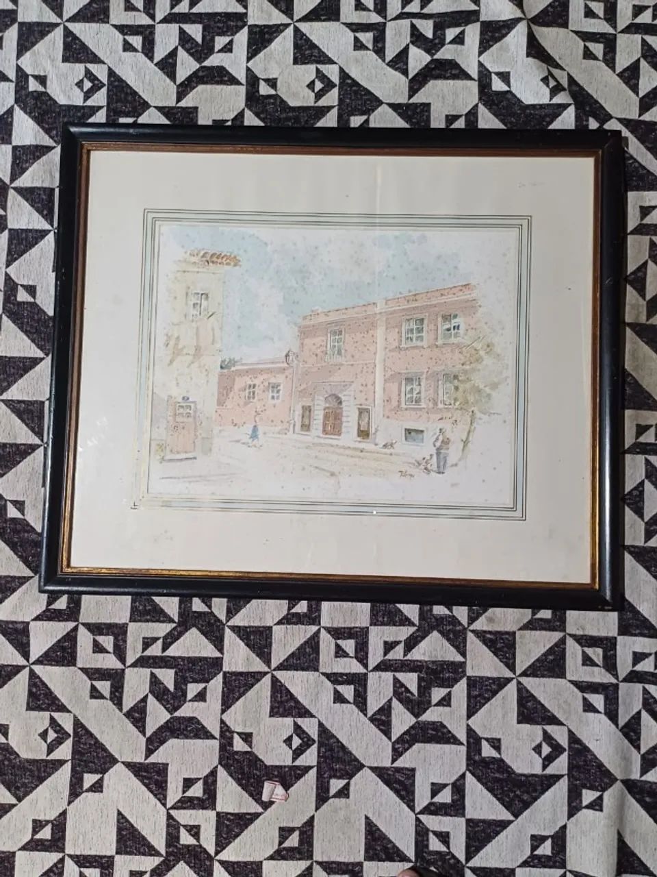 Quadro aquarela 43x53