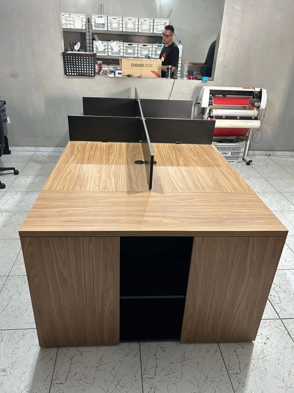 MÓVEIS PARA ESCRITÓRIO ESTAÇÃO DE TRABALHO  - Foto 2