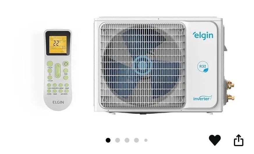 Ar Condicionado Split Inverter Elgin 12.000BTU 220v