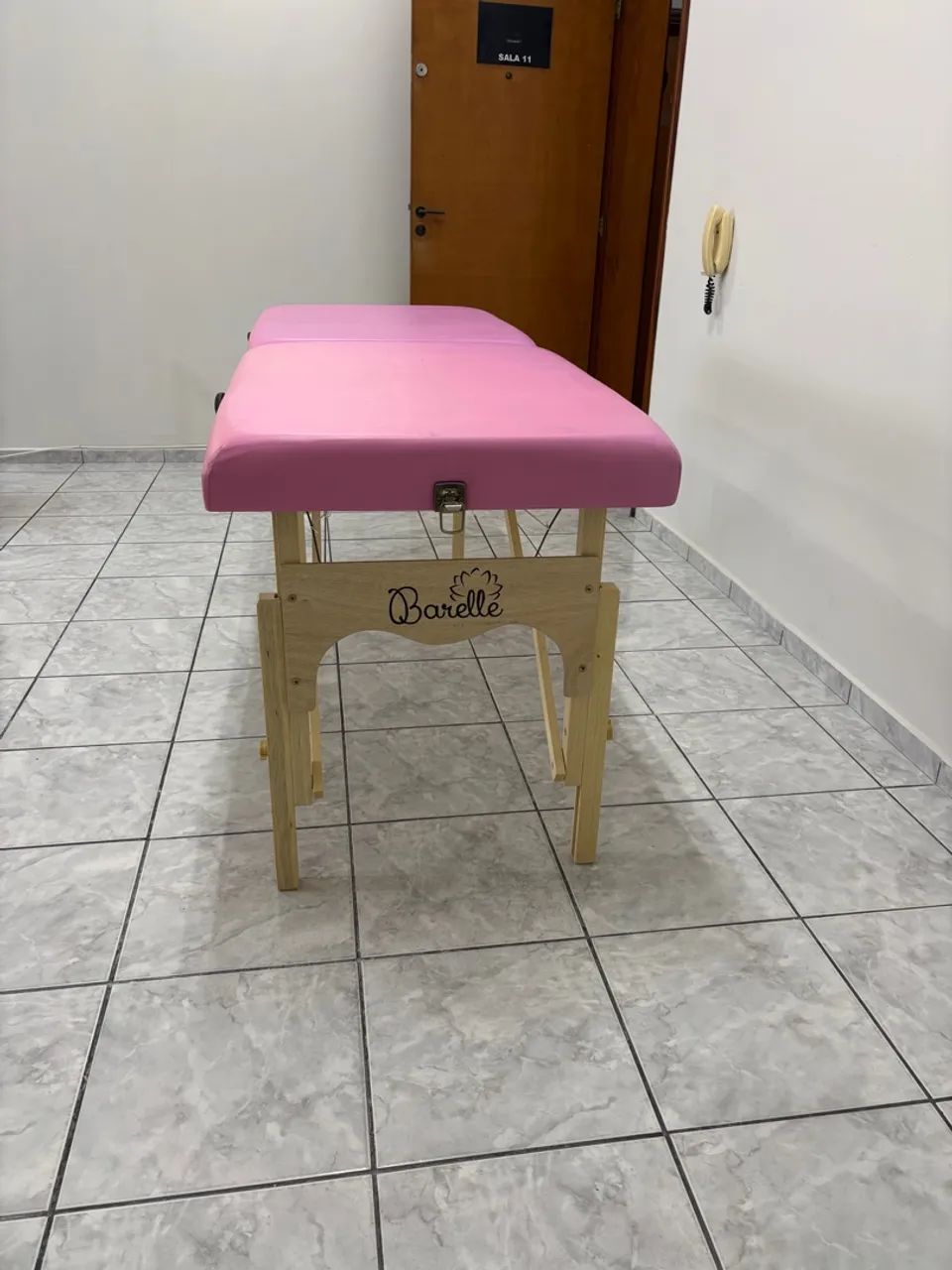Mesa de Massagem Portátil - Rosa - Foto 2