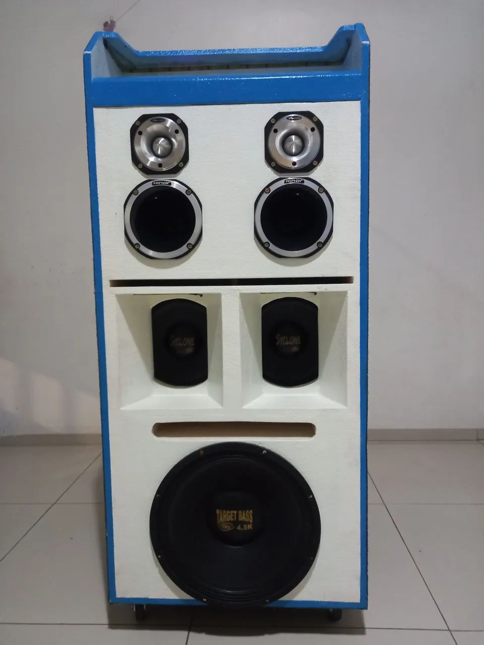 Caixa som top de 15 polegadas