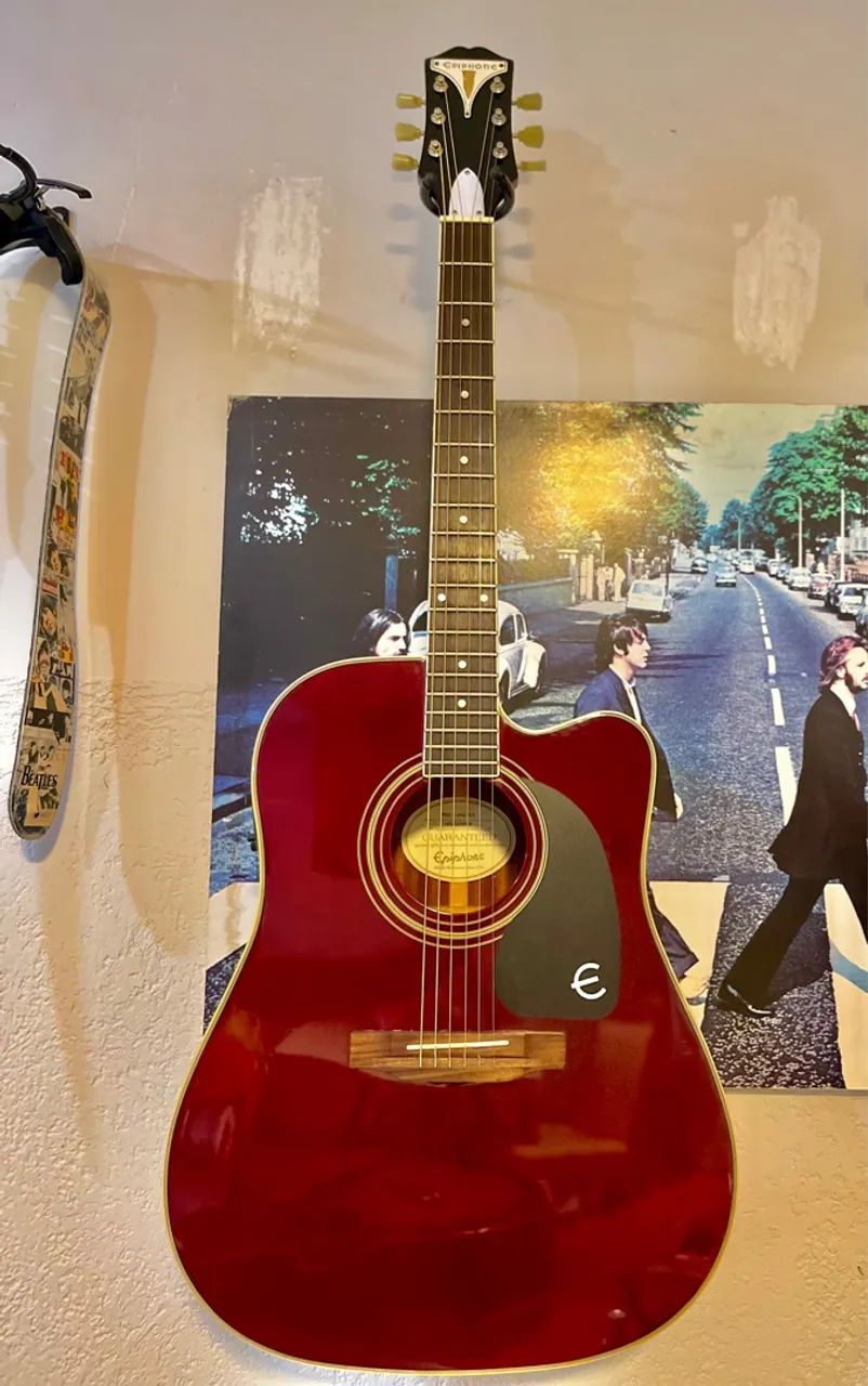 2013年製【Epiphone|Traditional PRO】WR Violão Epiphone PRO-1 WR - ZERADO - Instrumentos musicais - Asa