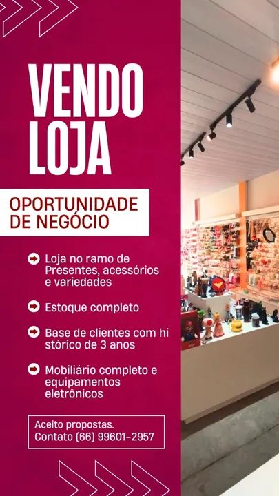 VENDO LOJA COMPLETA EM PVA DO LESTE MT - Foto 5