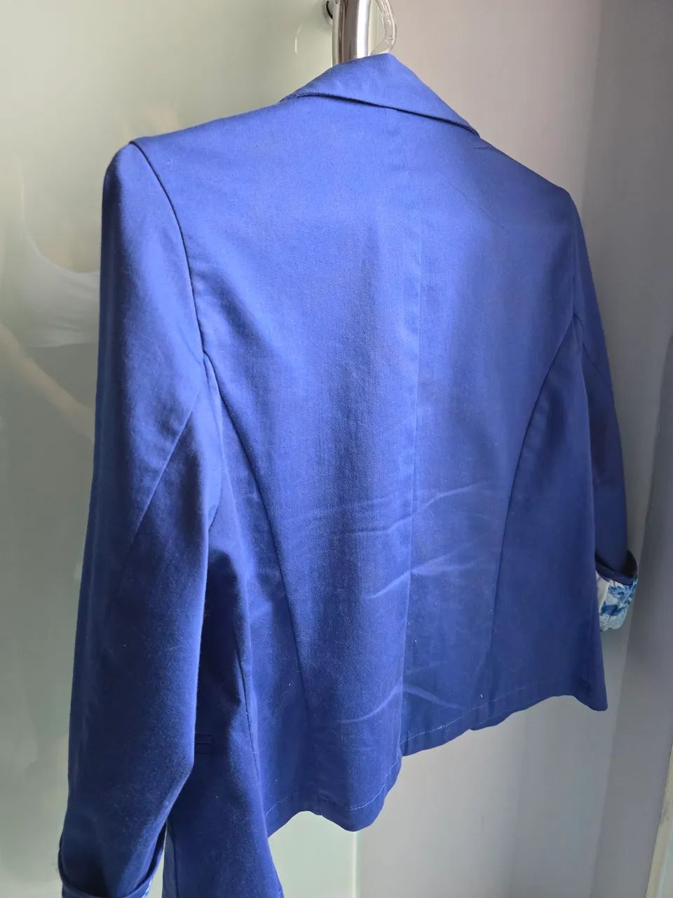 Blazer feminino azul - Foto 5