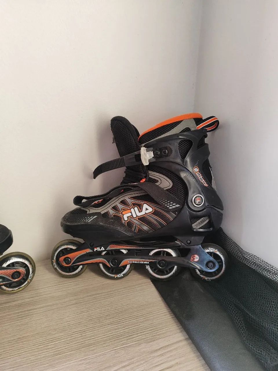 Patins Roller Fila - Tamanho 45, serve 44 tbm