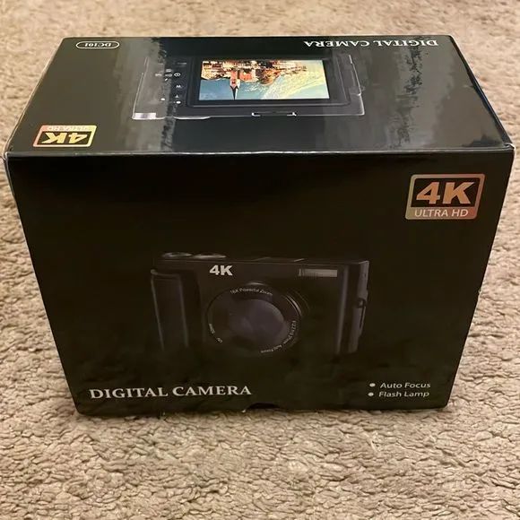 Câmera Digital 4K Ultra HD com Auto Foco Nova
