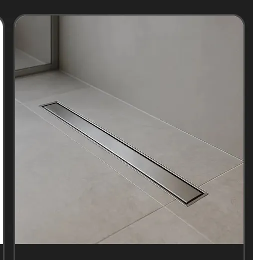 Ralo oculto de Aço Inox para Banheiro