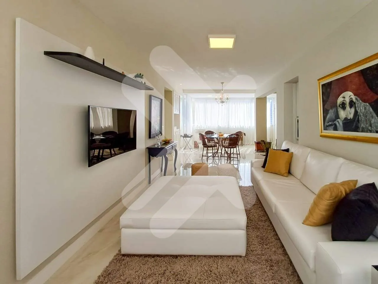 Apartamento à venda mobiliado em Petrópolis (Natal/RN) | Condomínio George Washington | 2/