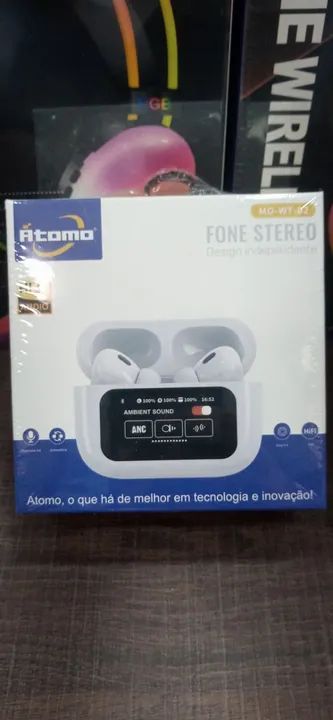 Fone de ouvido bluethoot tela lcd jogos e app - Foto 5