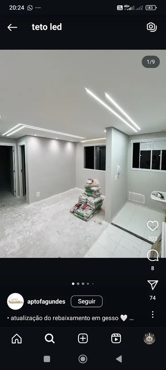 Gesso/ Drywall/ Pinturas - Foto 3