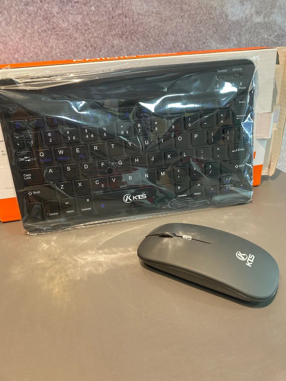 teclado e mouse sem fio KTS KM1010.  - Foto 2