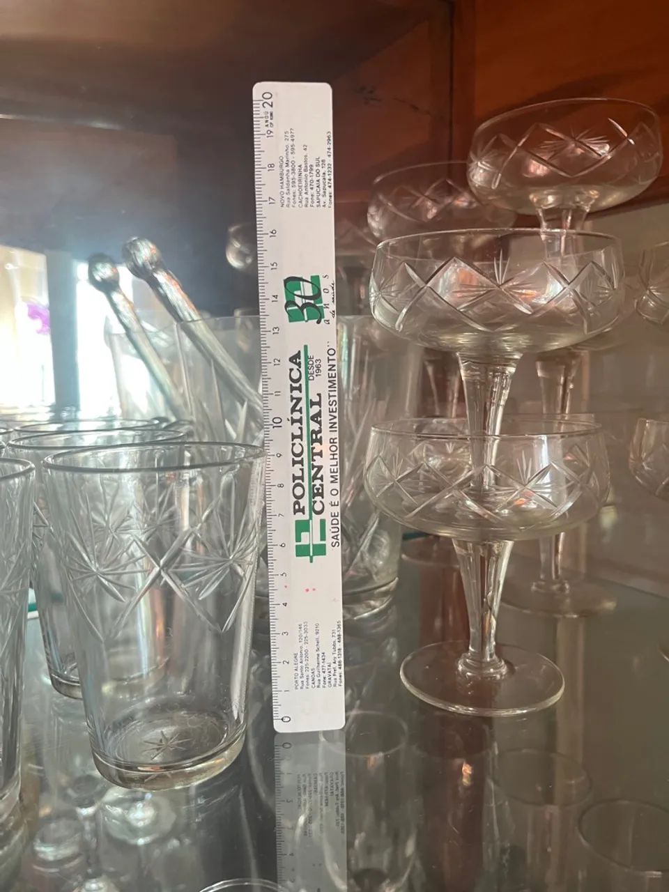Jogo de Copos de Vidro 53 Peças - Foto 6