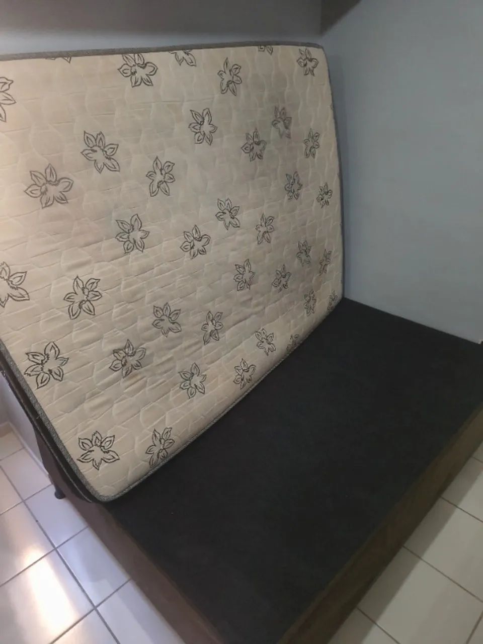 Cama box casal (base e colchão)64169948156418122