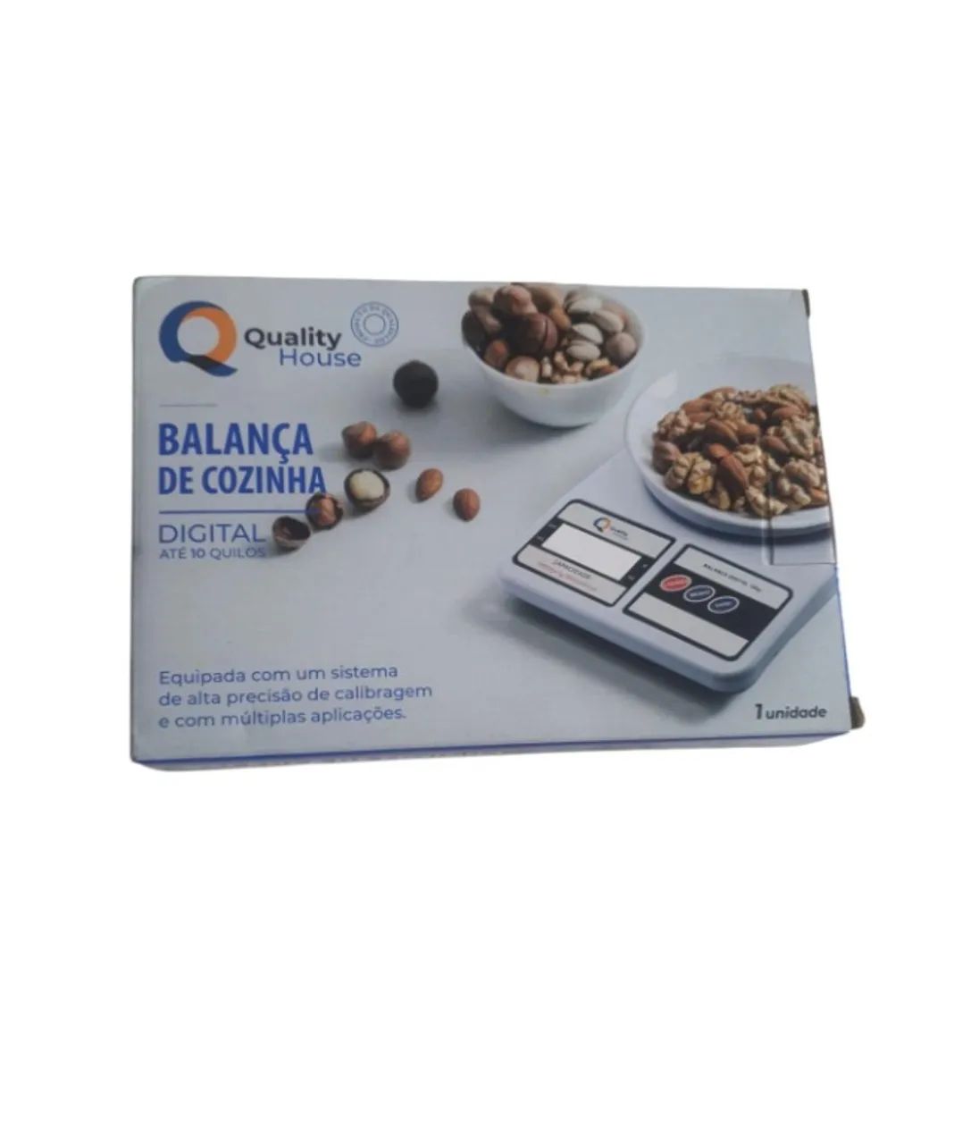 Balança de cozinha 10kg Quality House 1° lugar em qualidade