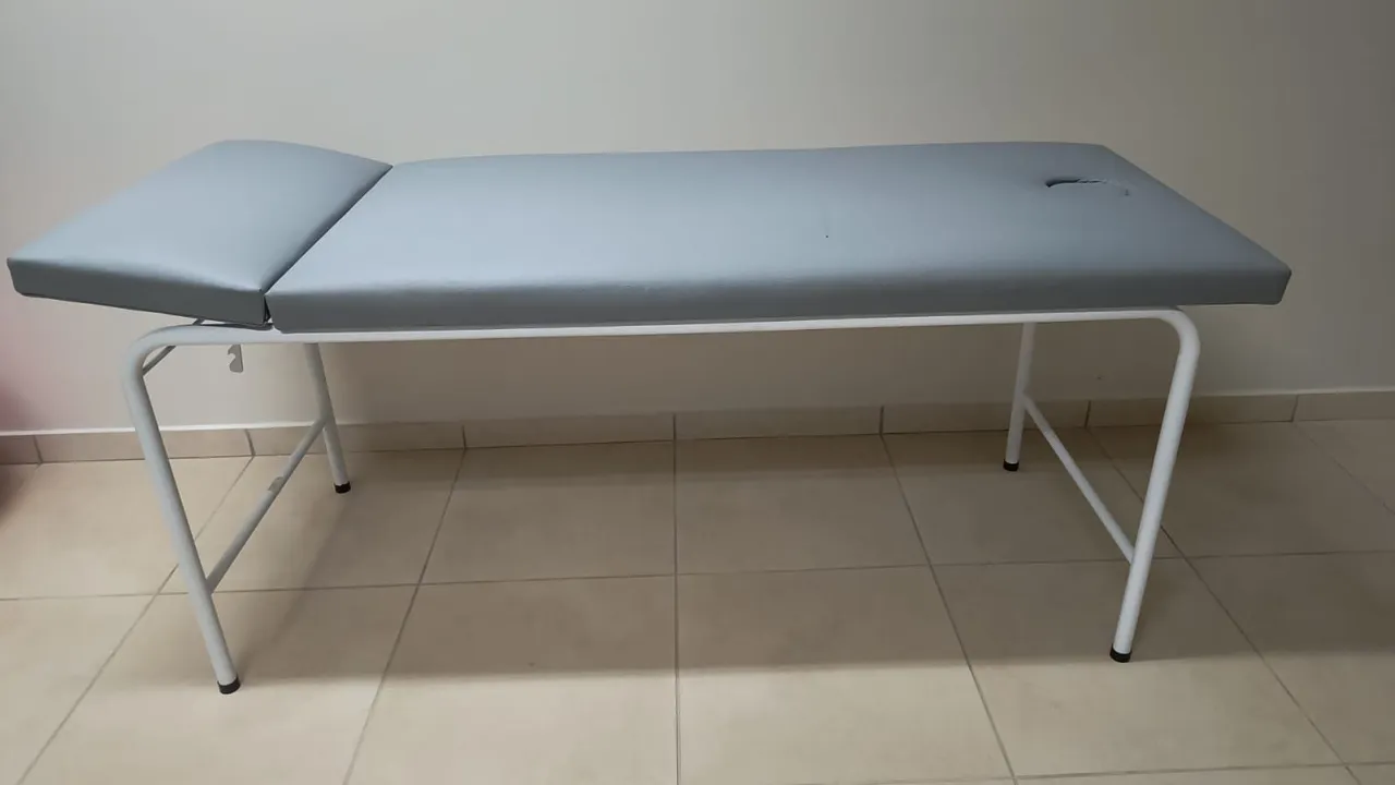 Maca tubular com cabeceira regulável