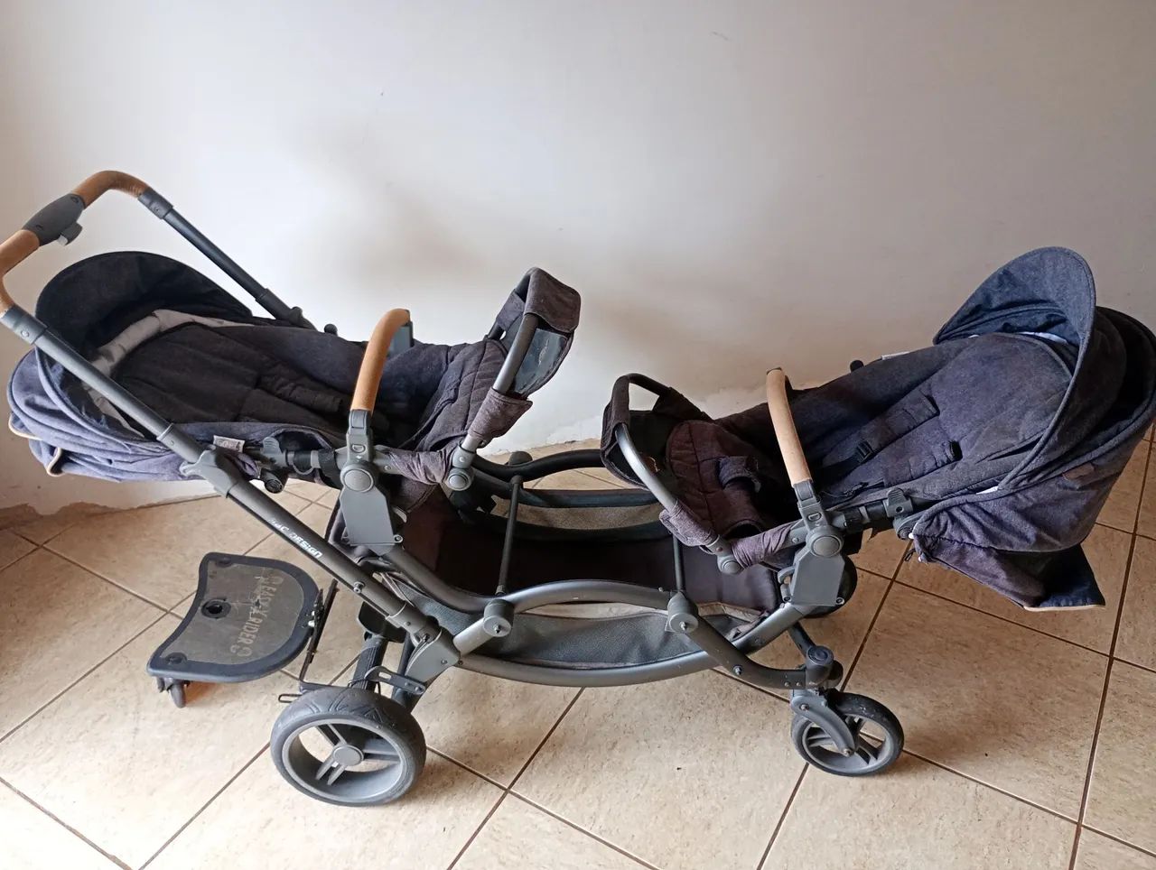 Carrinho de Bebê Duplo - Foto 2