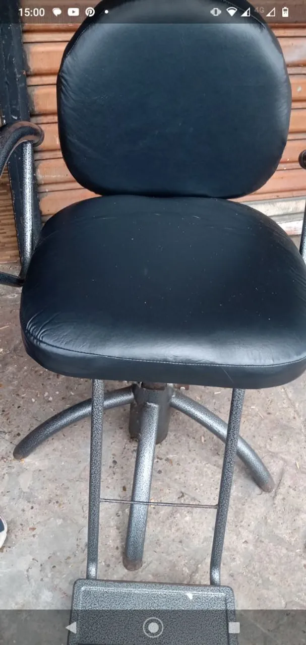 Cadeira Barbeiro Cabeleireiro Barbearia Salão Top