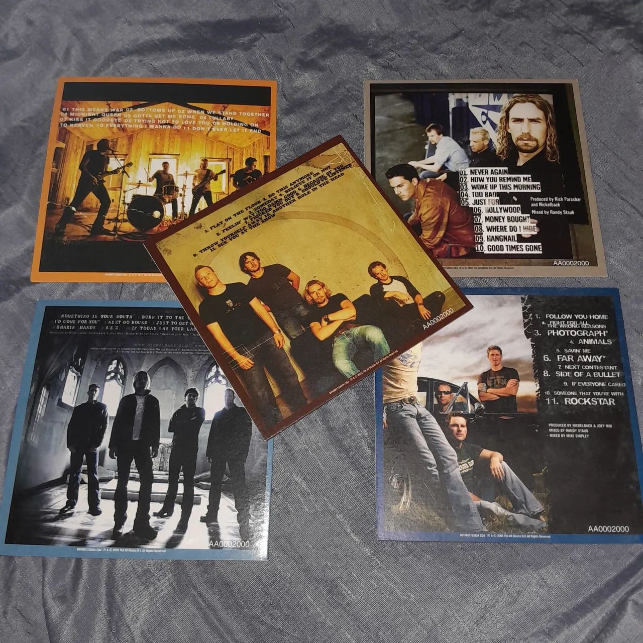 Box 5 cds Nickelback  - Foto 5